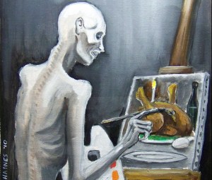 Starving Artist by S. Haines, 2010 | Photo from occultcorpus.com